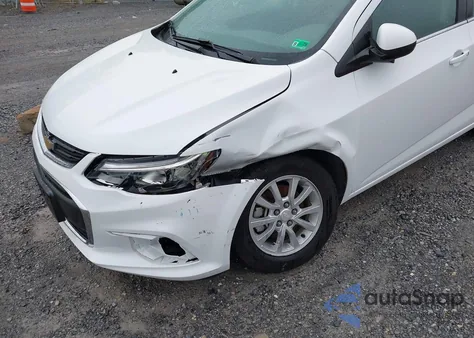 2017 Chevrolet Sonic Lt Auto z USA, uszkodzony, nr VIN 1G1JD5SH5H4112931